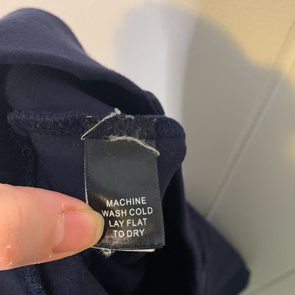 Betabrand Classic Dress Pant Yoga Pant Skinny Navy Size Medium Petite - Picture 6 of 8